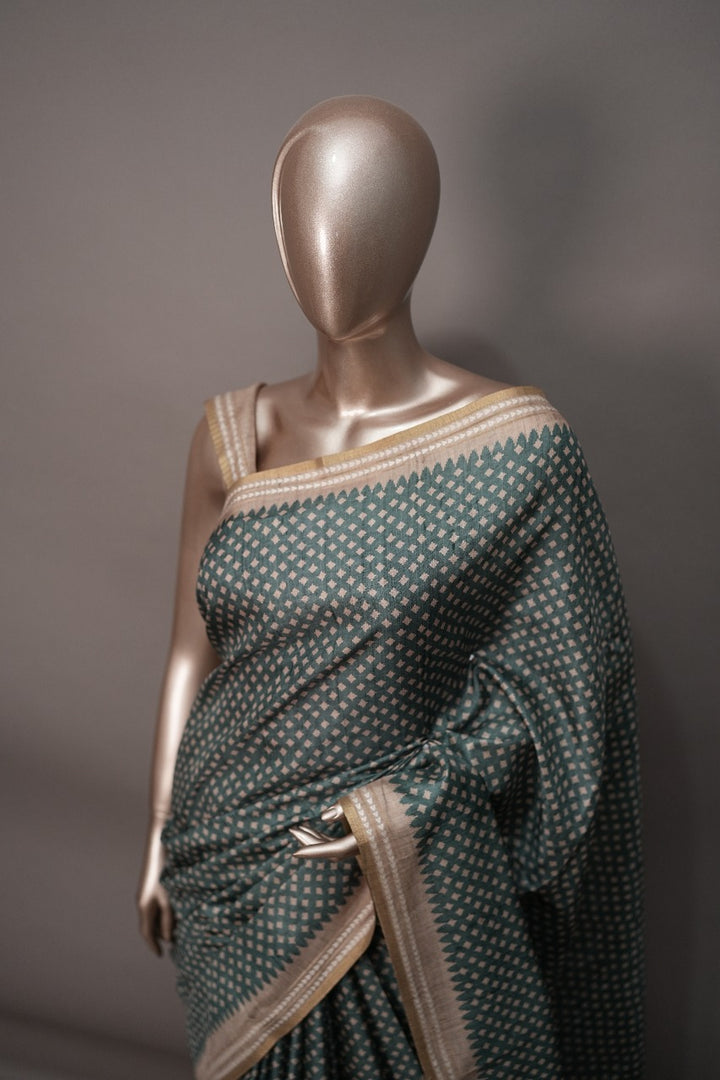 Semi-Tussar Saree TSA2442