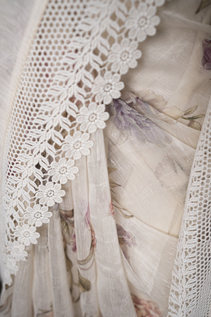 Pure Linen Saree TSA2825
