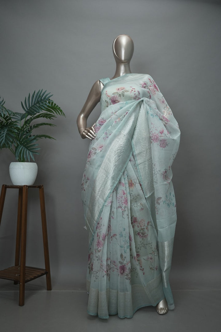 Organza Saree TSA3045