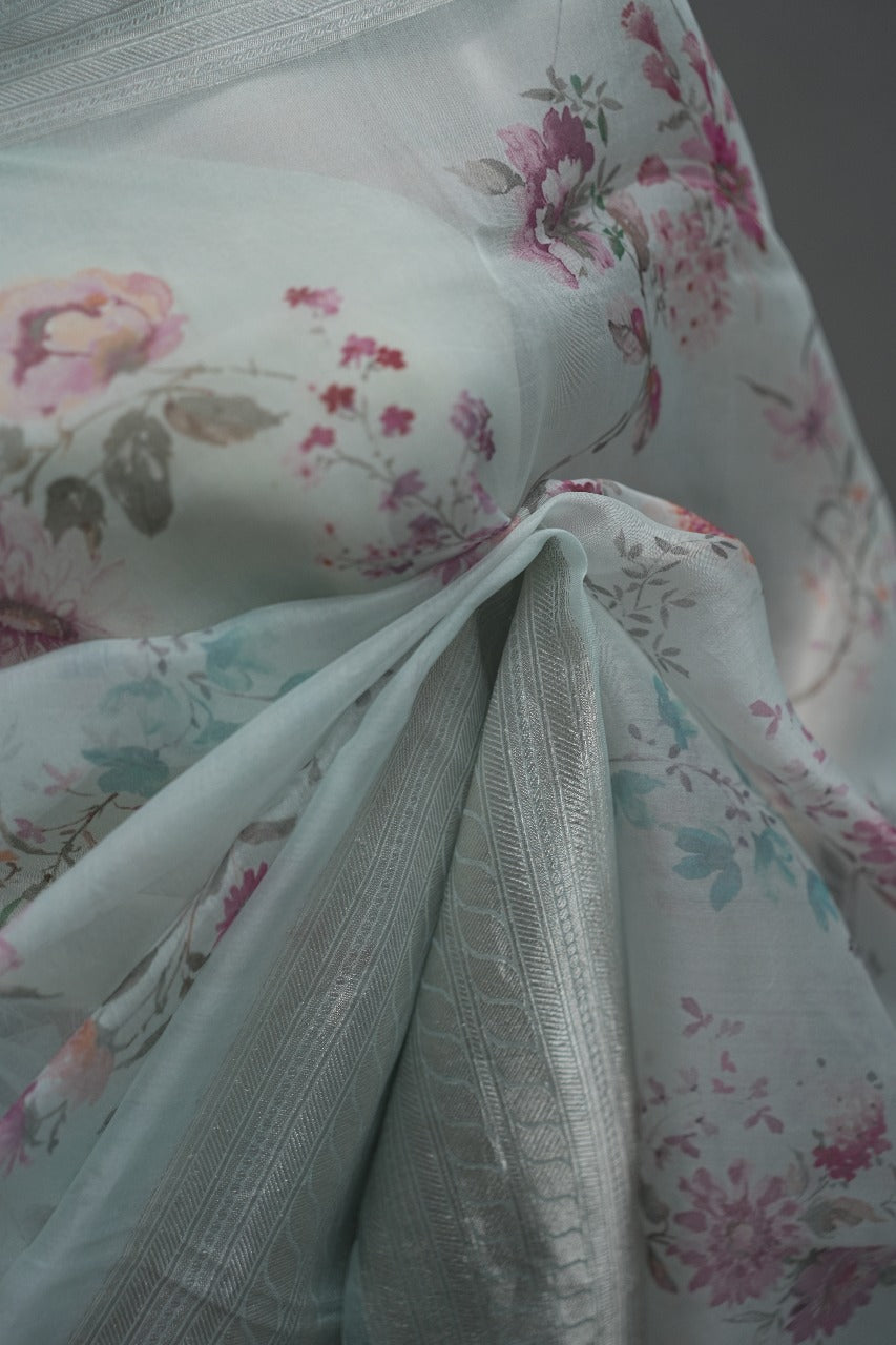 Organza Saree TSA3045