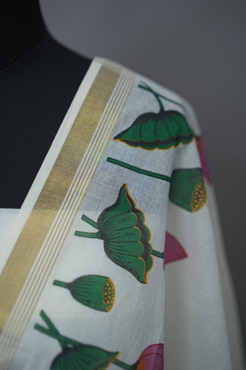 Kerala Cotton Onam Salwar TSS380