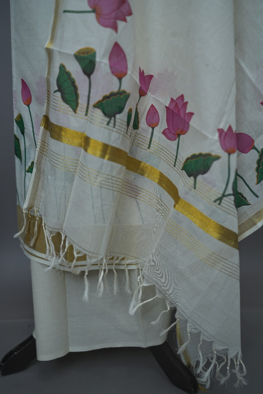Kerala Cotton Onam Salwar TSS380