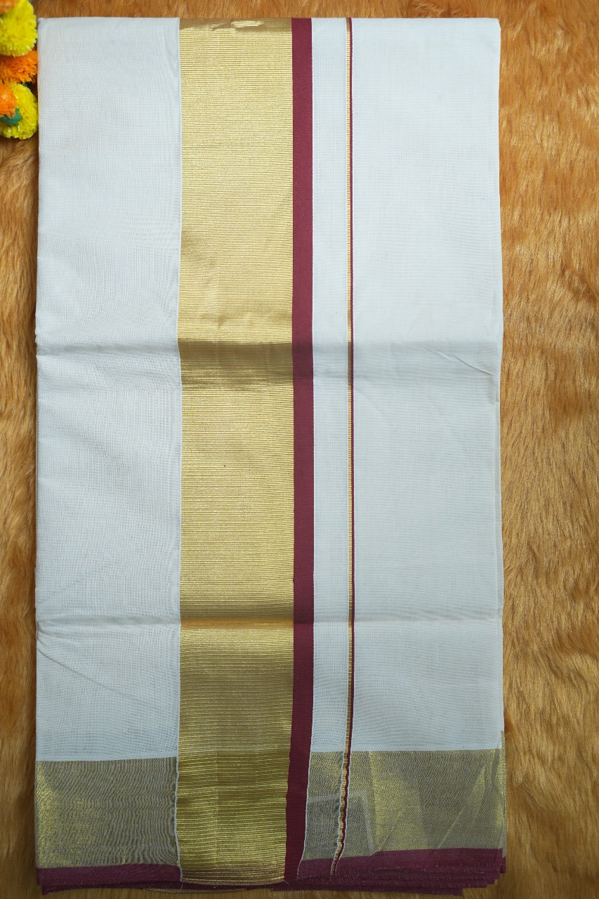 Kerala Cotton Saree TSA366