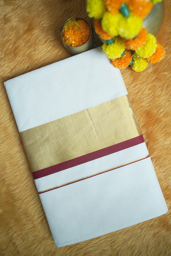 Kerala Cotton Saree TSA366
