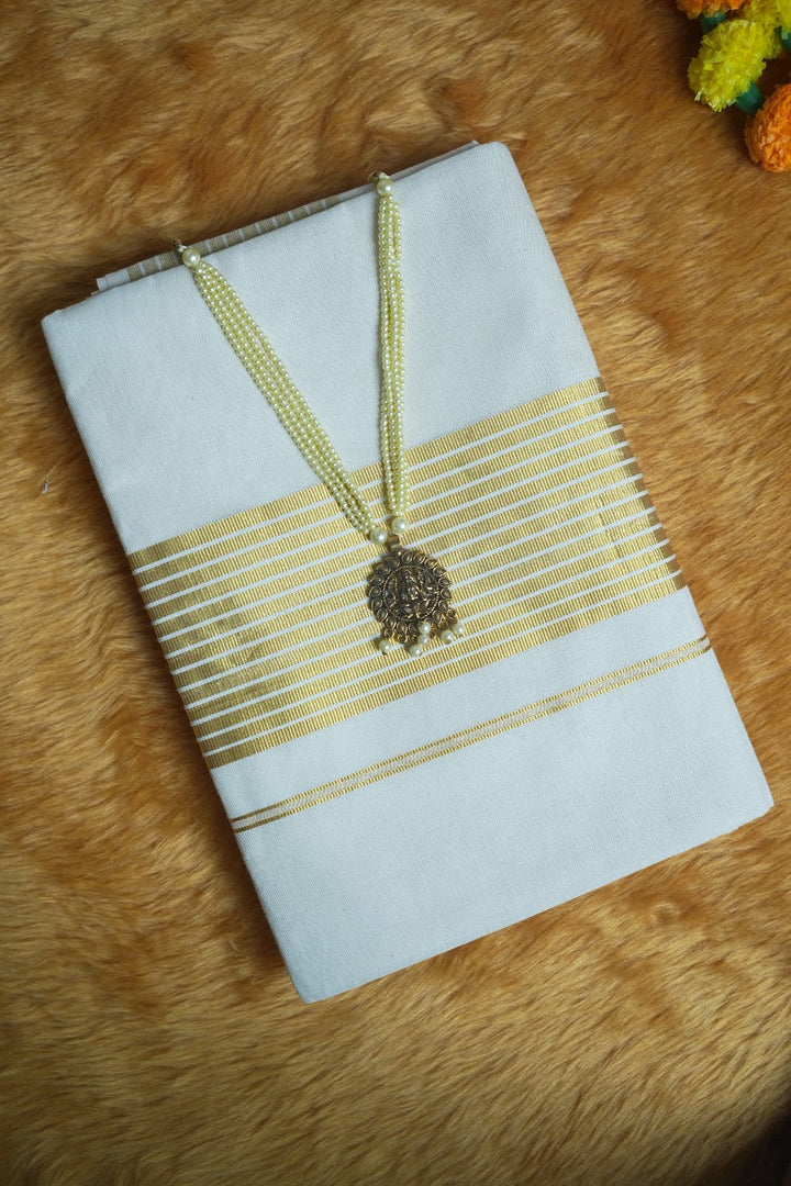 Kerala Cotton Saree TSA370
