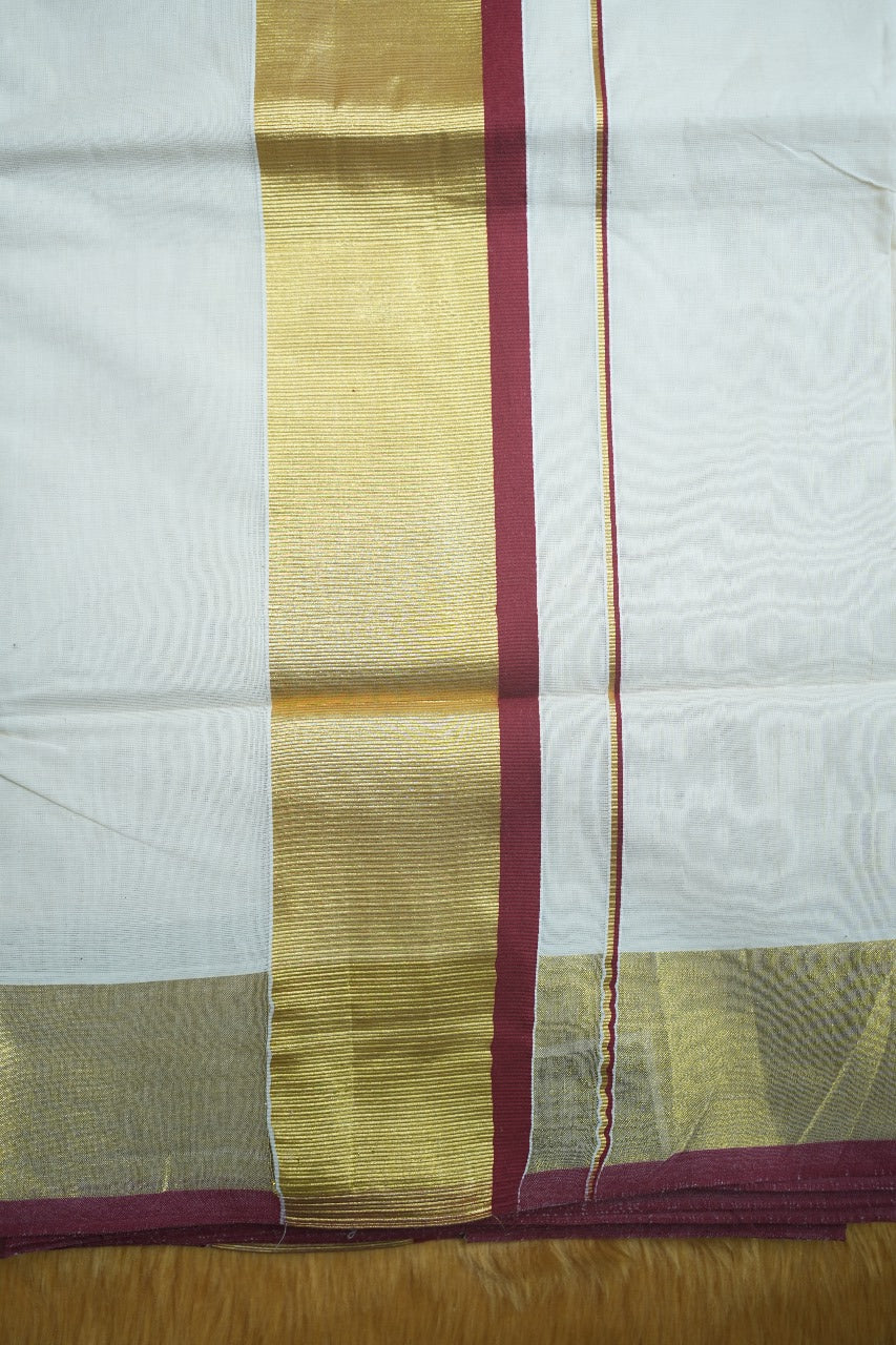 Kerala Cotton Saree TSA366