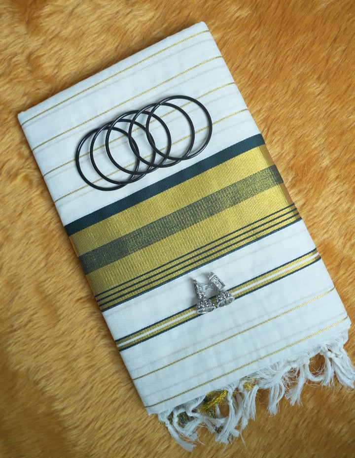 Kerala Cotton Saree TSA365