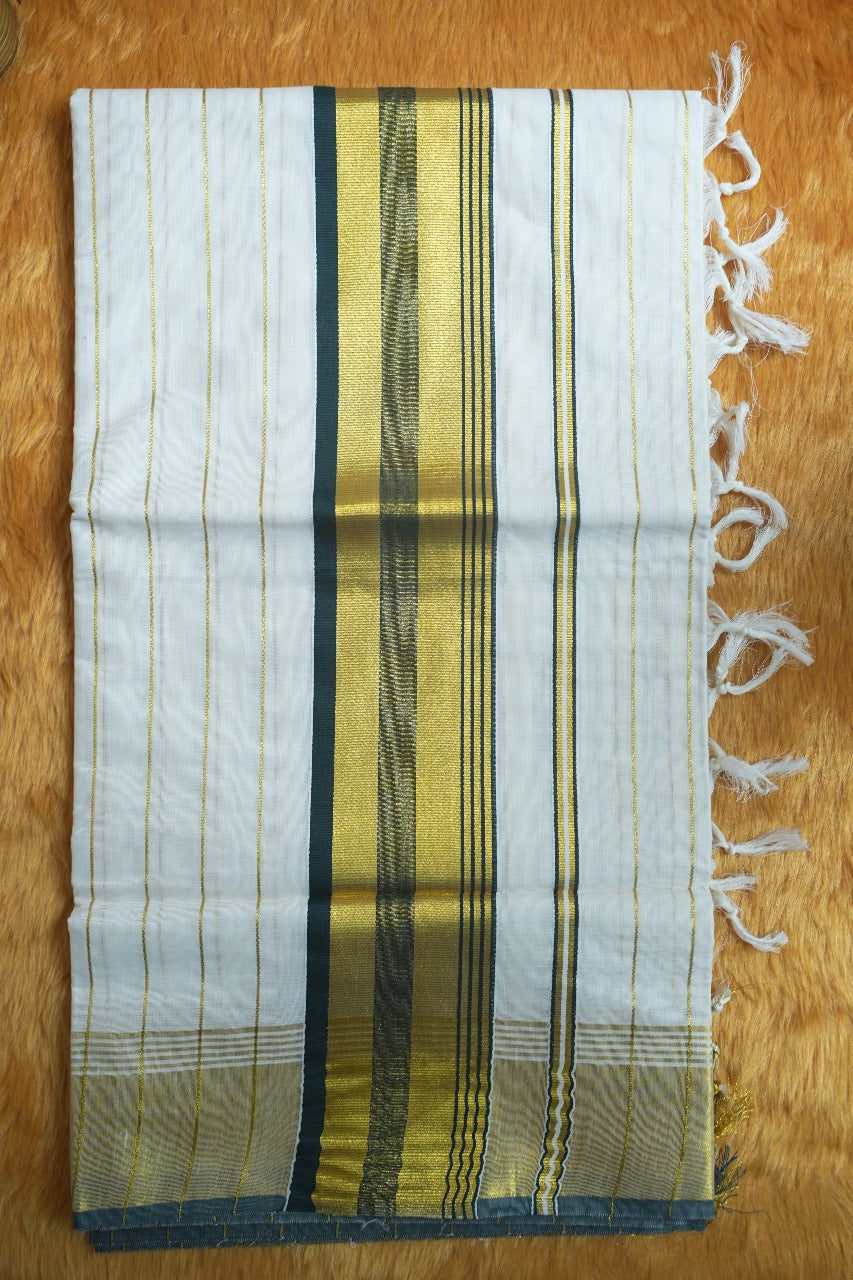 Kerala Cotton Saree TSA365