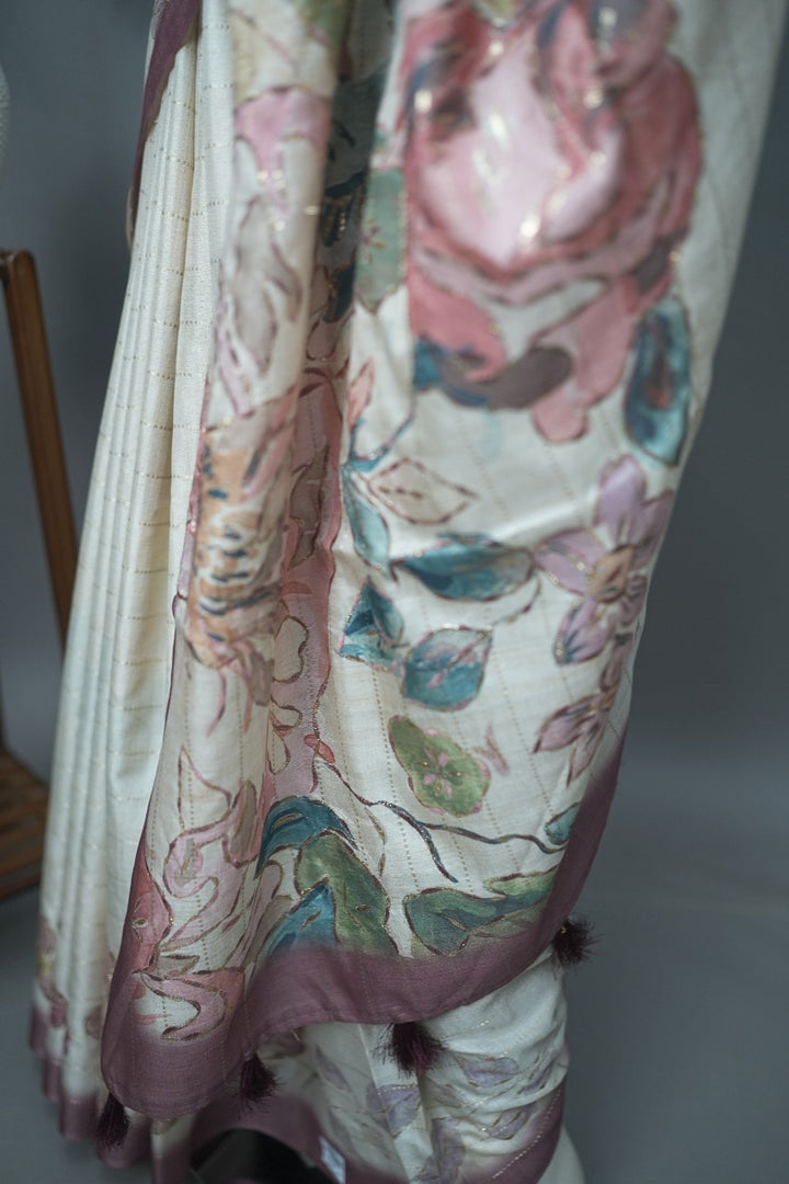 Art Tussar Saree TSA3077