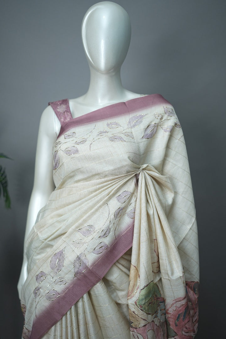 Art Tussar Saree TSA3077