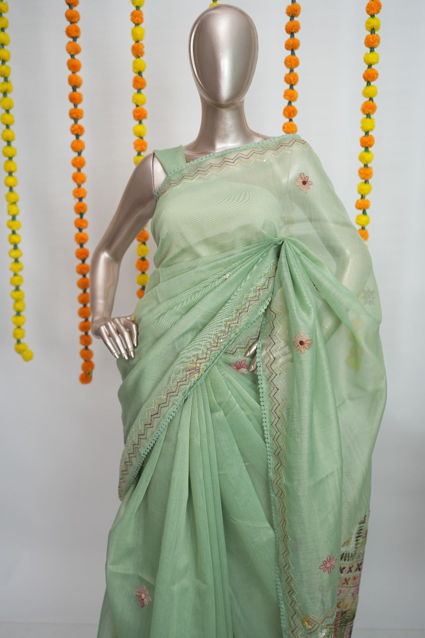 Super Net Saree TSA3090