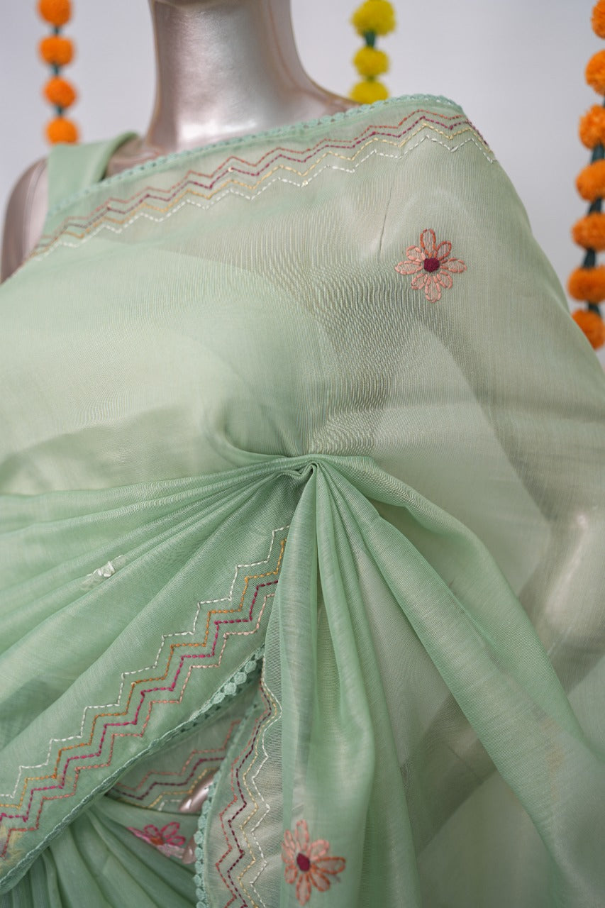 Super Net Saree TSA3090