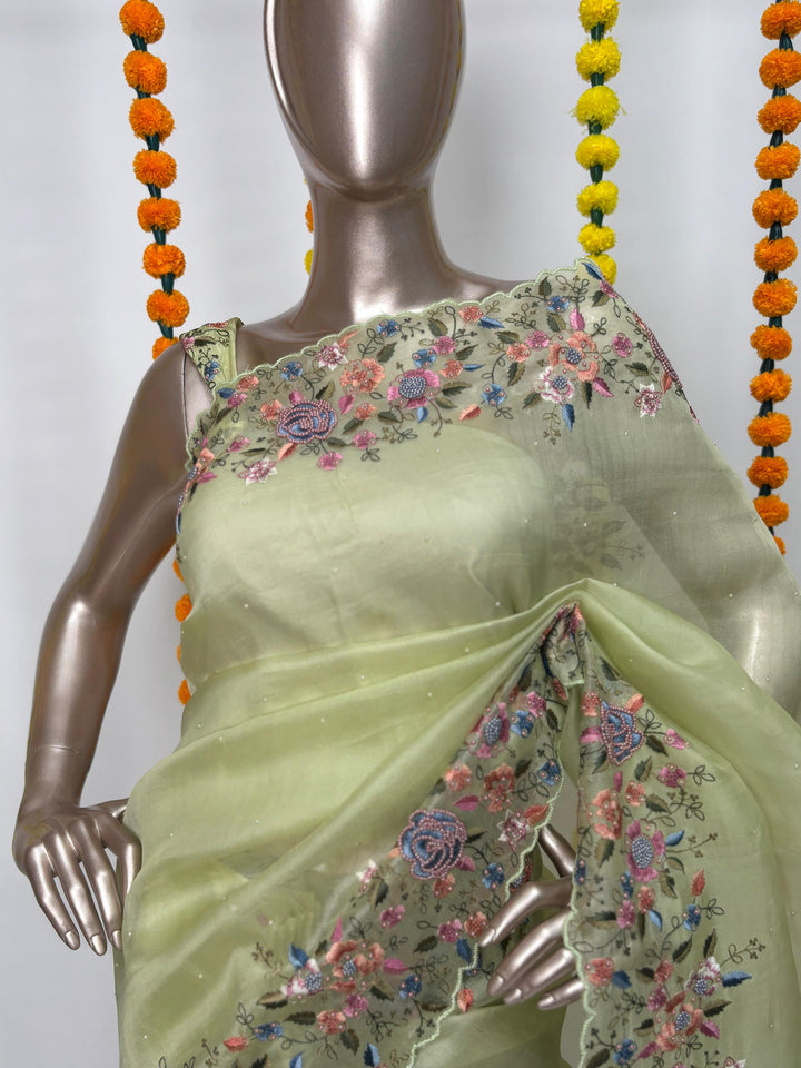 Organza Saree TSA3125
