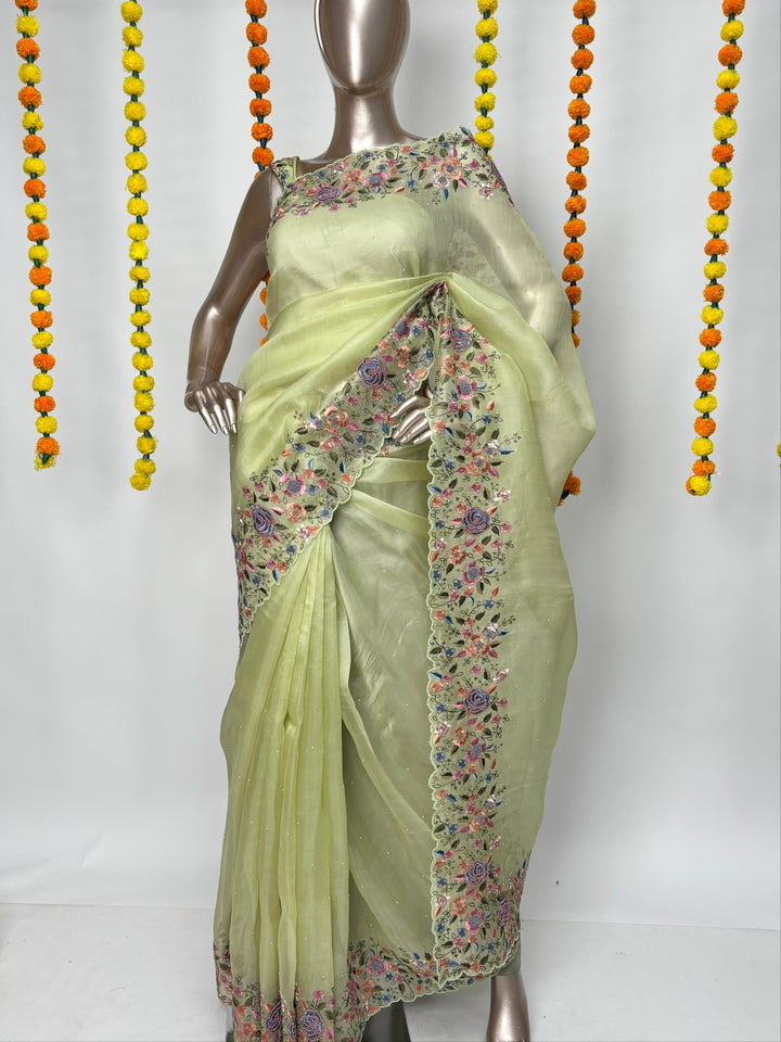 Organza Saree TSA3125
