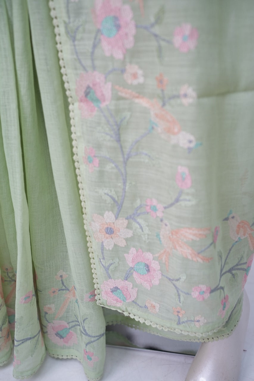 Art Linen Saree TSA3156