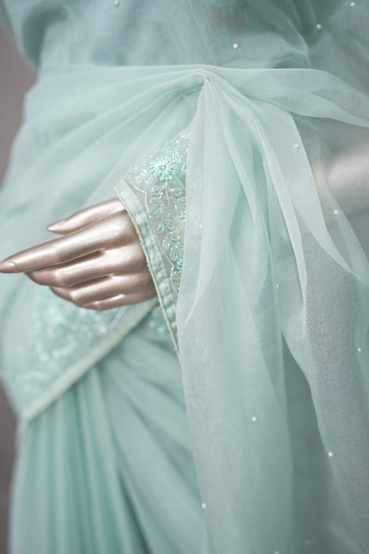 Organza Saree TSA386