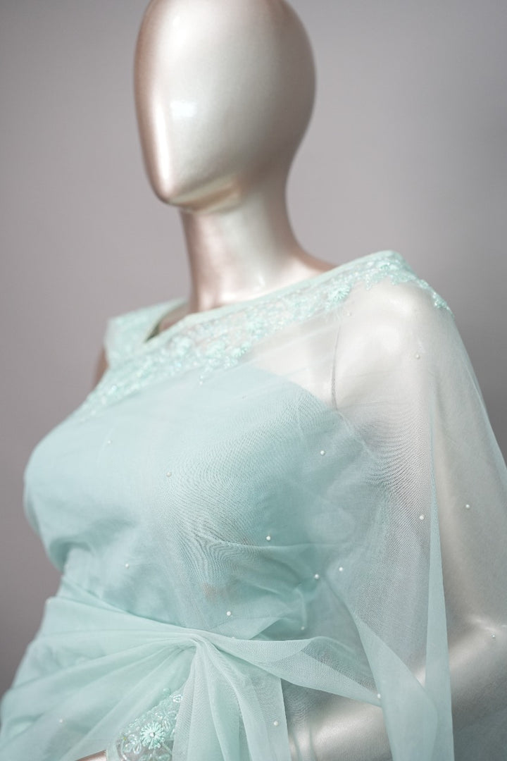 Organza Saree TSA386