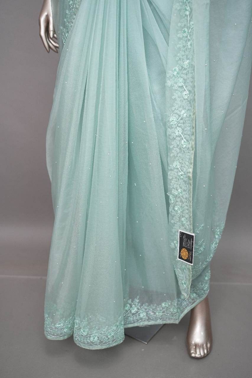 Organza Saree TSA386
