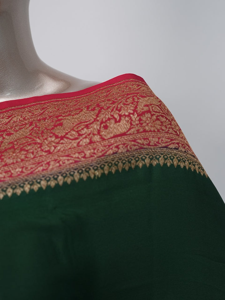 Georgette Banarasi Saree TSA3289