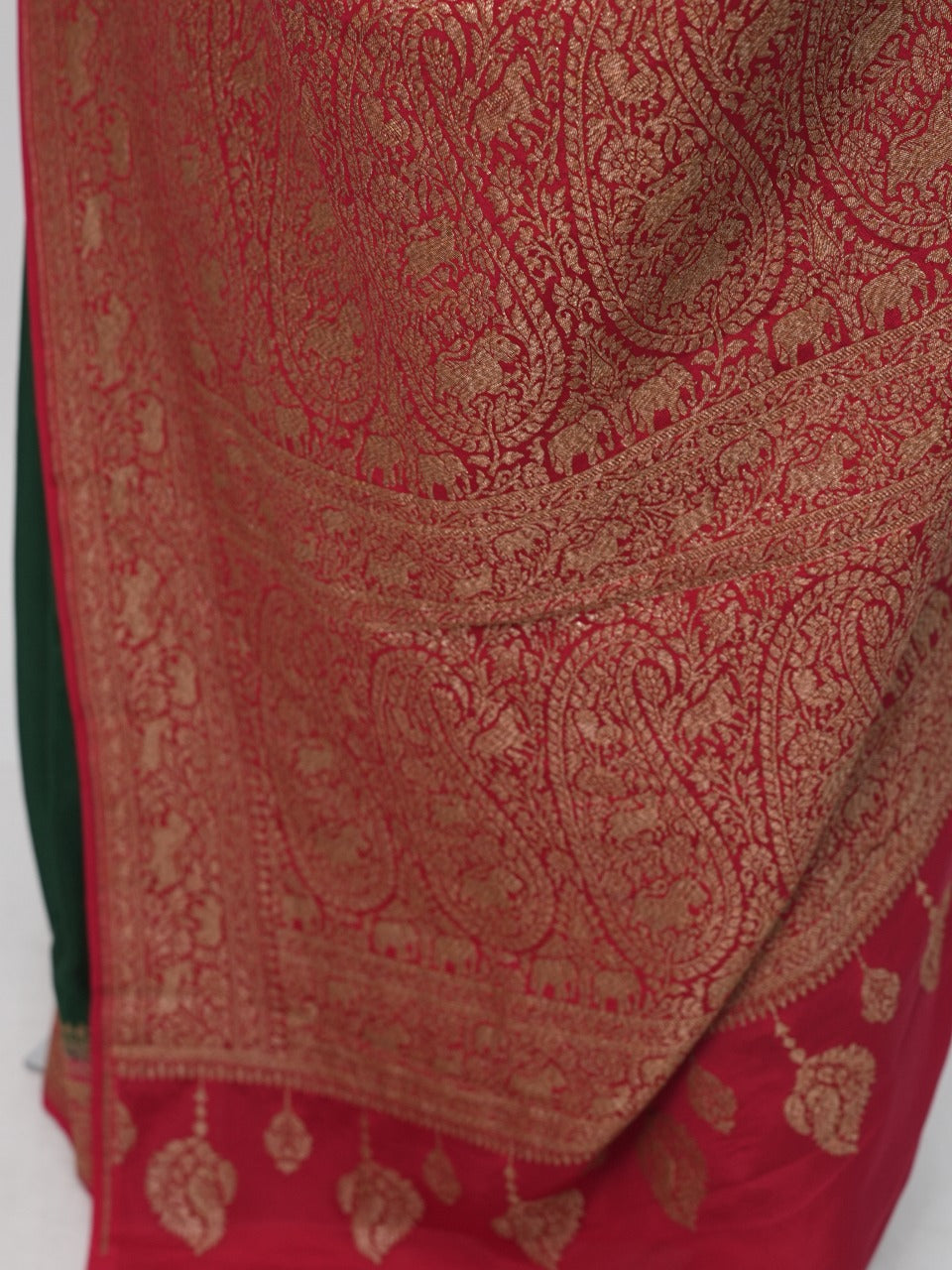 Georgette Banarasi Saree TSA3289