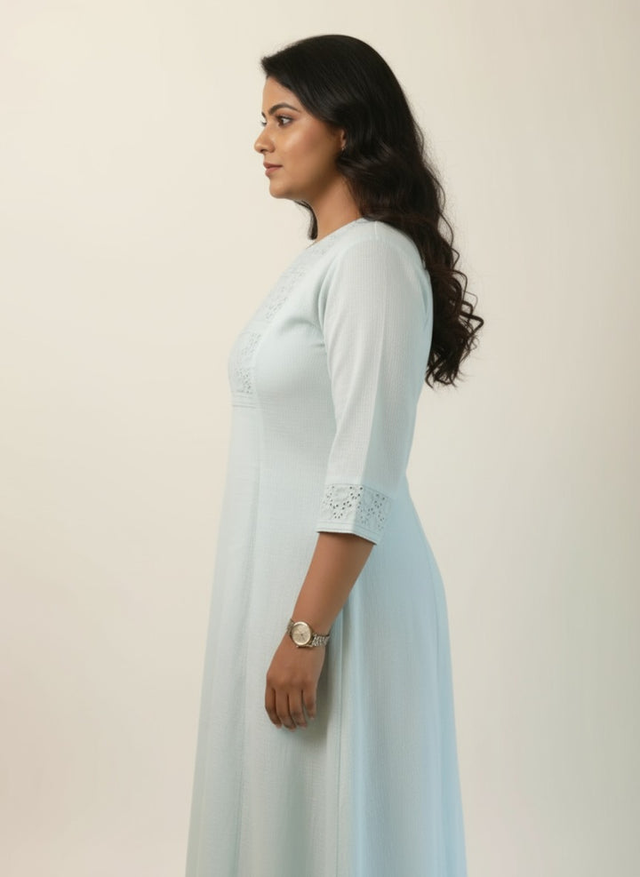 A- line kurta TKT1010