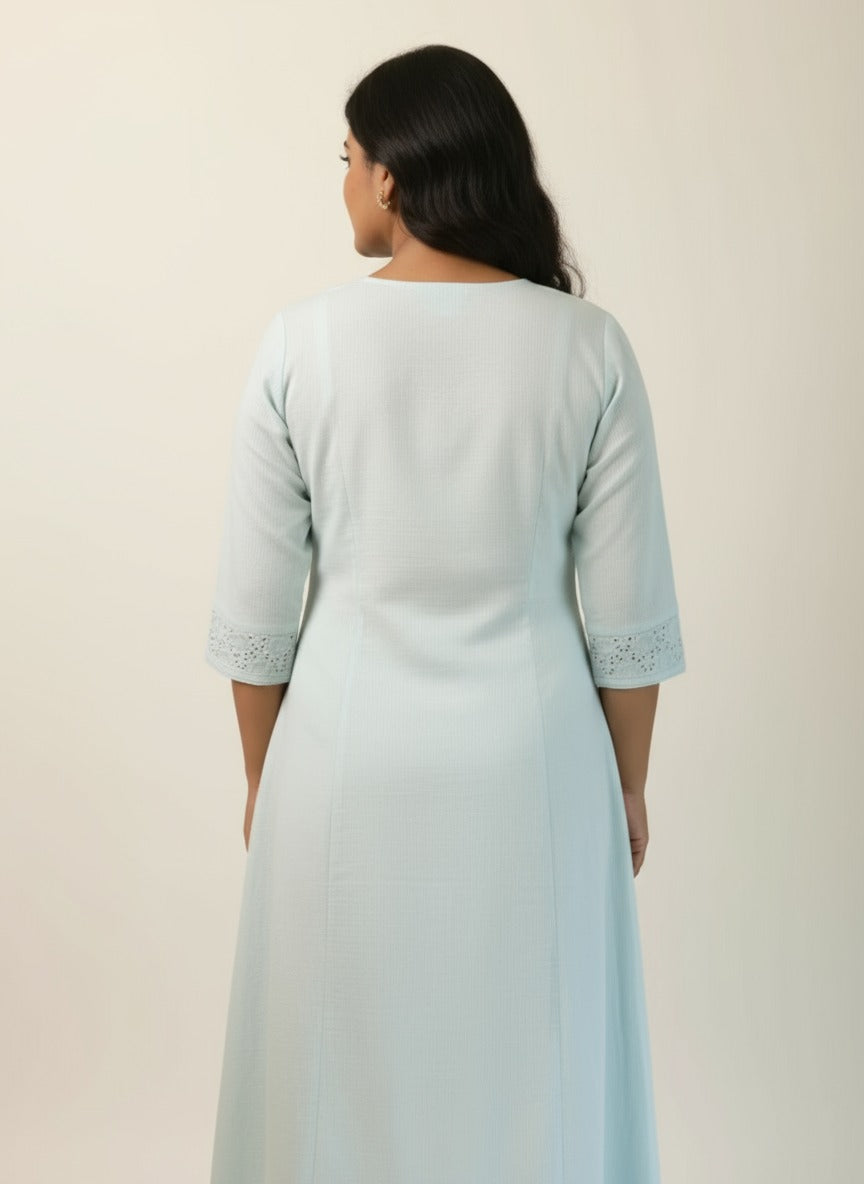 A- line kurta TKT1010