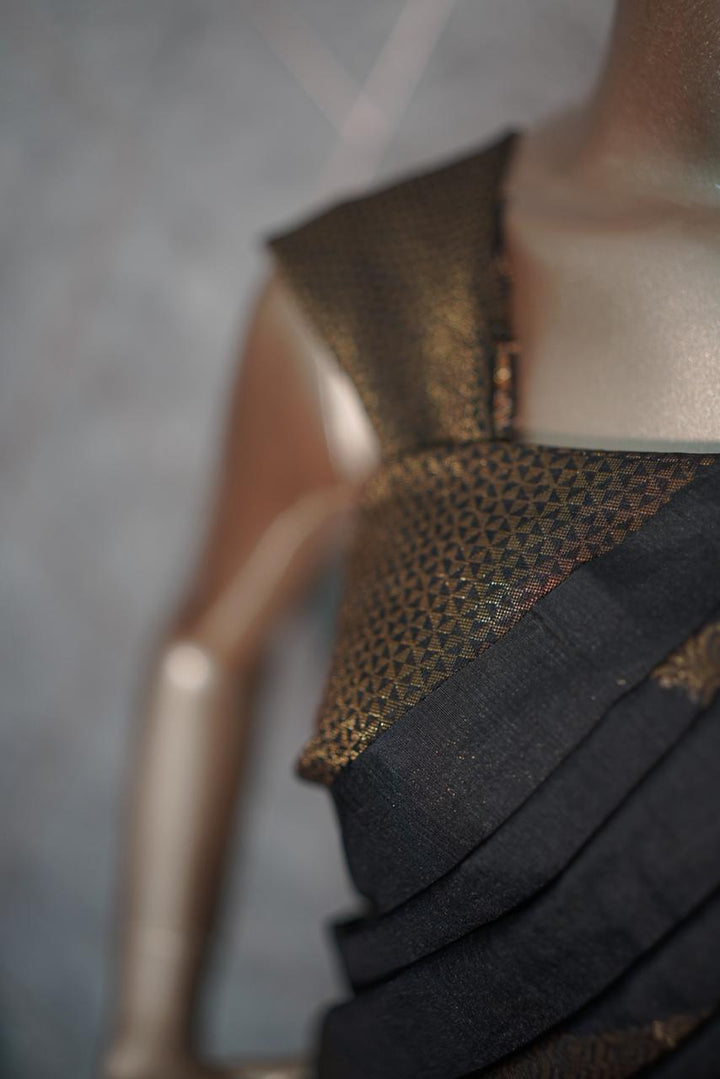 Linen Cotton Saree TSA3686