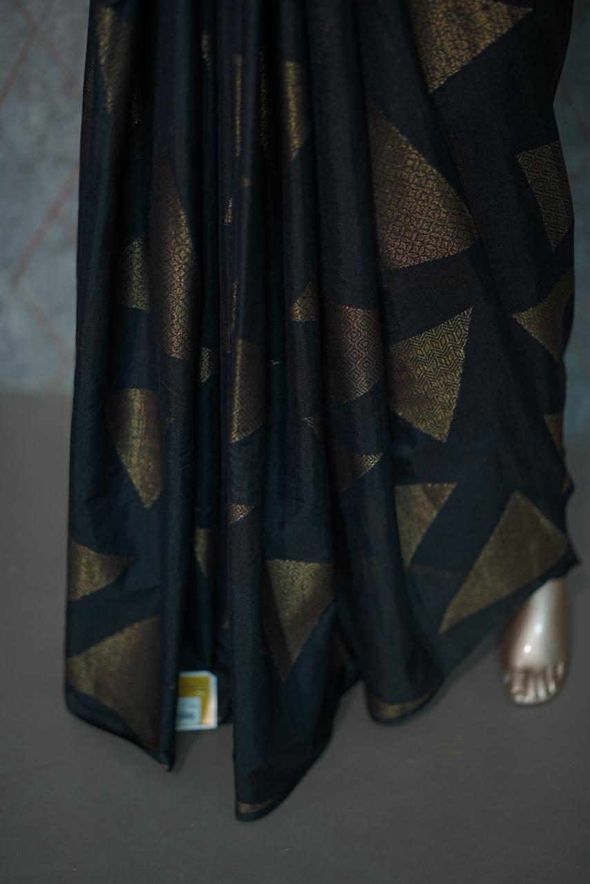 Linen Cotton Saree TSA3686