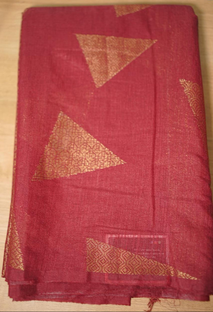 Linen Cotton Saree TSA3686