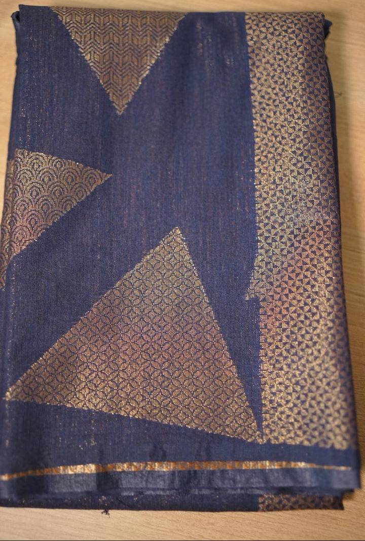 Linen Cotton Saree TSA3686