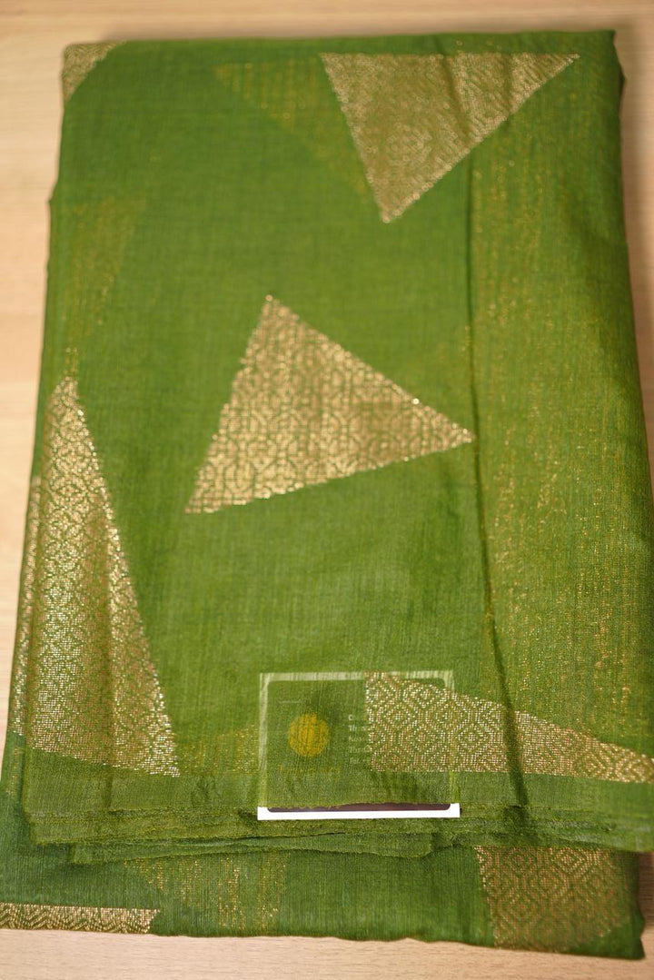 Linen Cotton Saree TSA3686