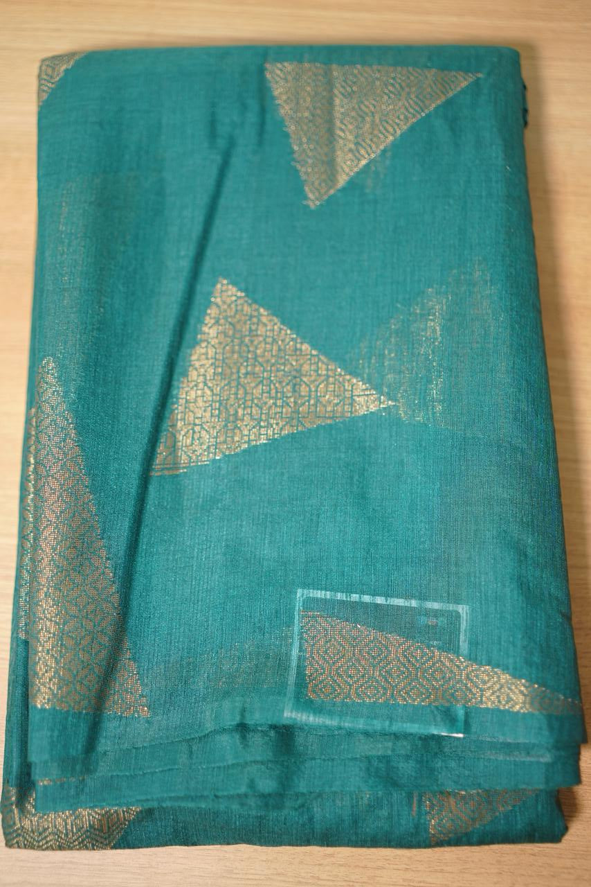 Linen Cotton Saree TSA3686