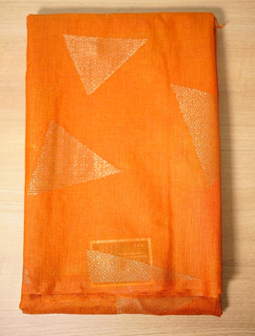 Linen Cotton Saree TSA3686