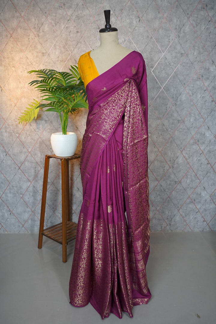 Semi Silk Saree TSA3808