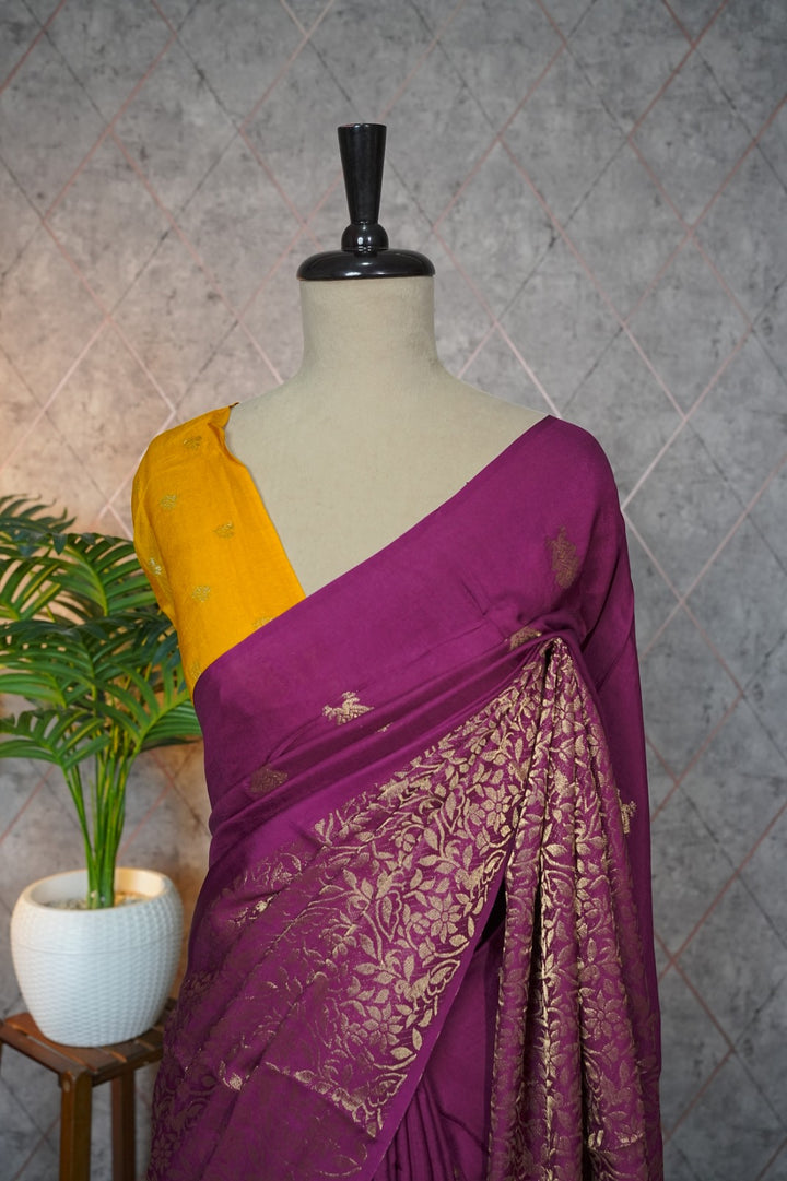 Semi Silk Saree TSA3808
