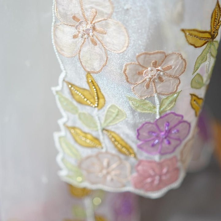 Glass Organza Saree TSA3819