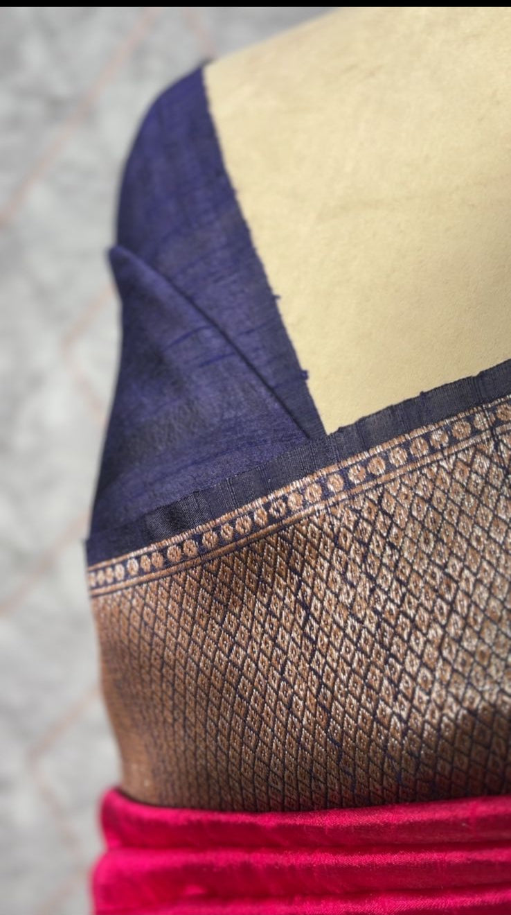 Tussar Silk Saree TSA3826