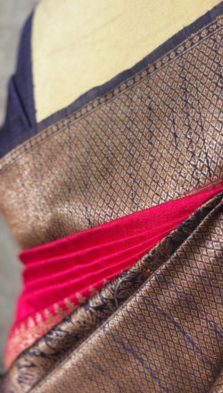 Tussar Silk Saree TSA3826