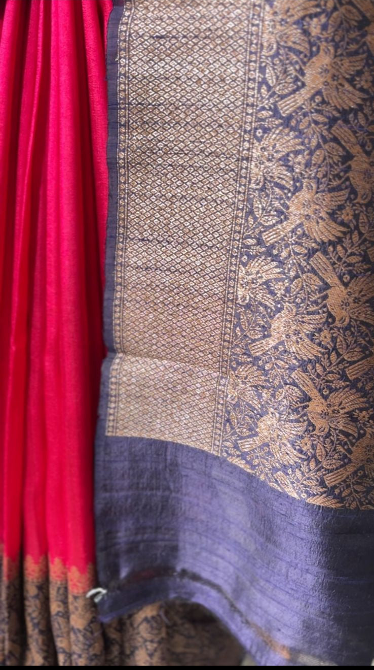 Tussar Silk Saree TSA3826