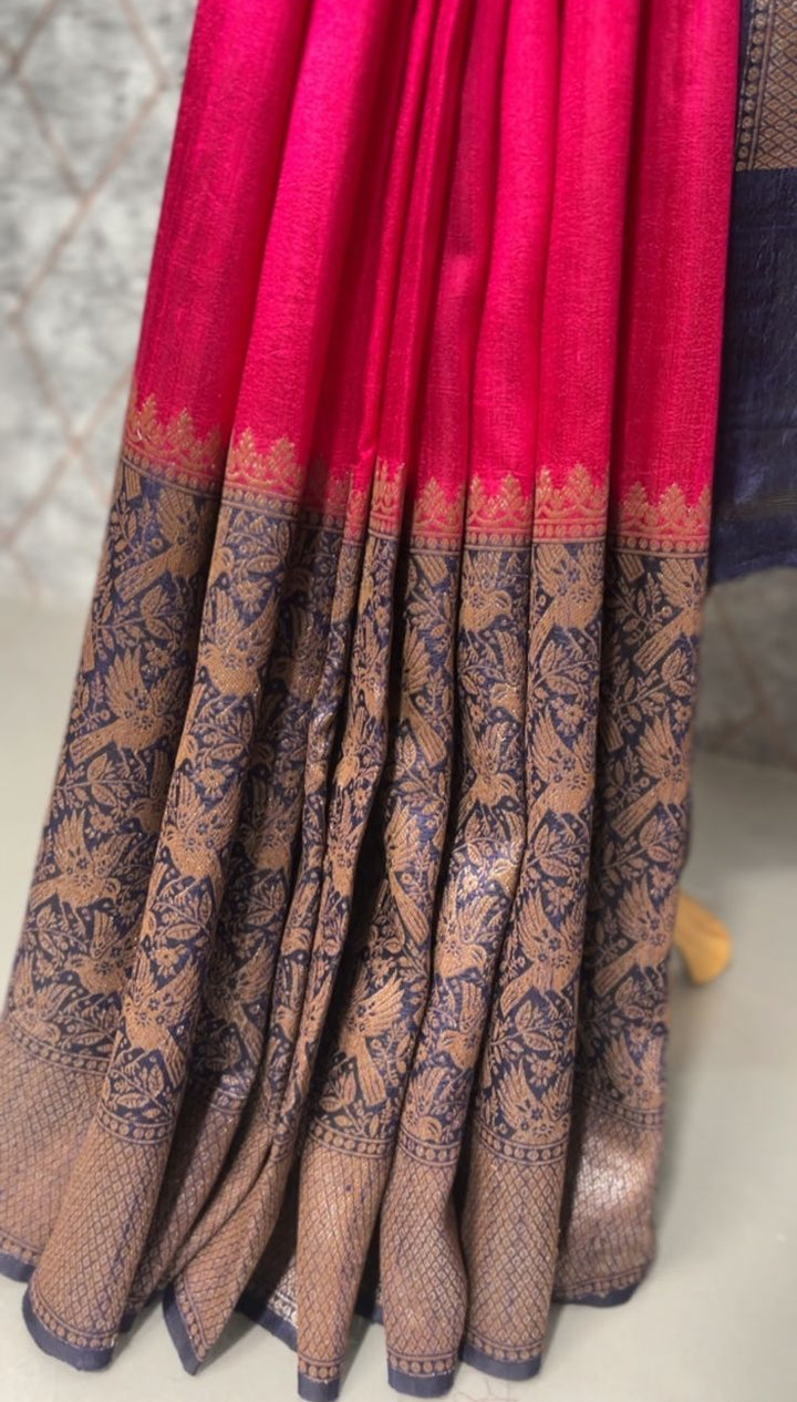 Tussar Silk Saree TSA3826