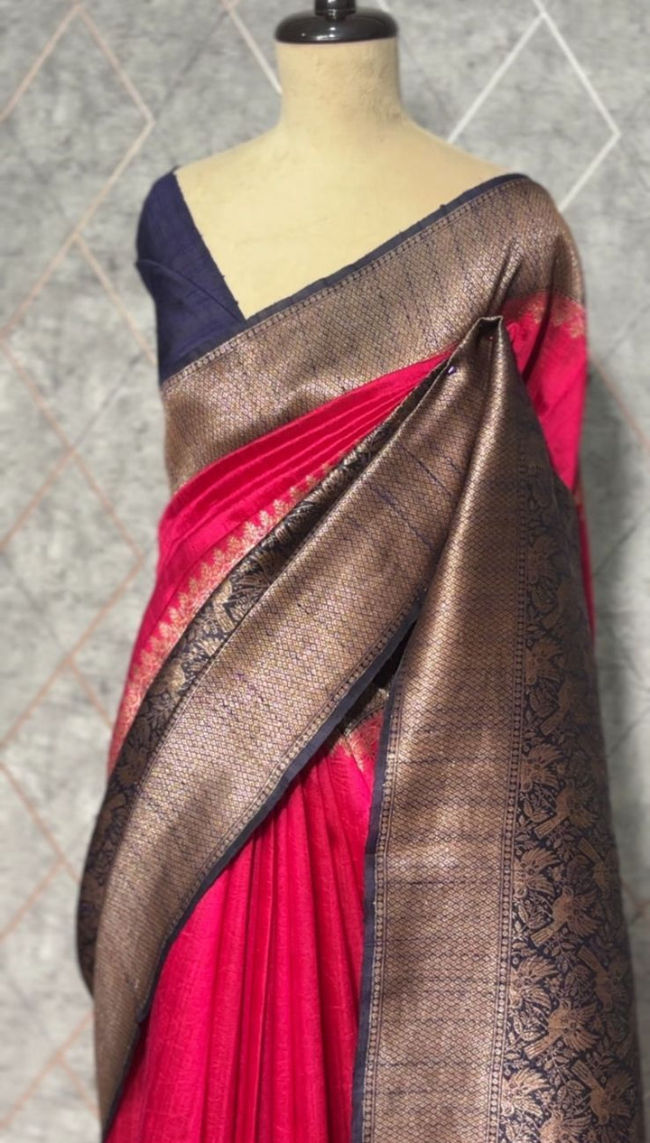 Tussar Silk Saree TSA3826