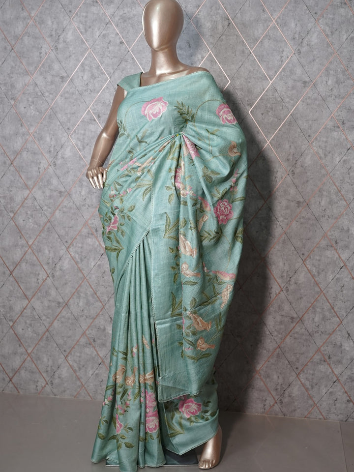 Desi Tussar Saree TSA3876
