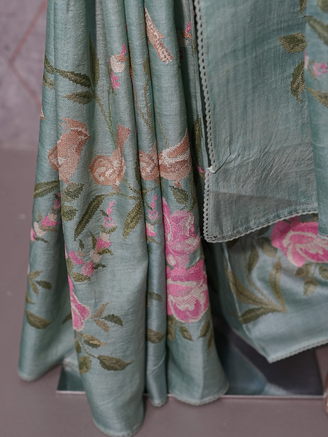 Desi Tussar Saree TSA3876