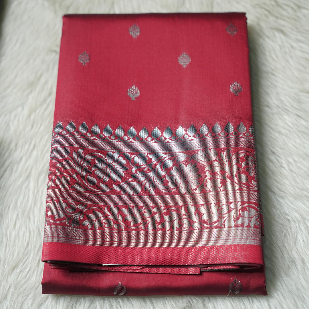 Semi-Silk Saree TSA3880