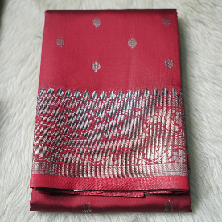 Semi-Silk Saree TSA3880