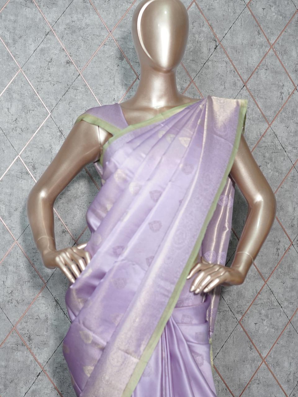 Semi-Silk Saree TSA3890