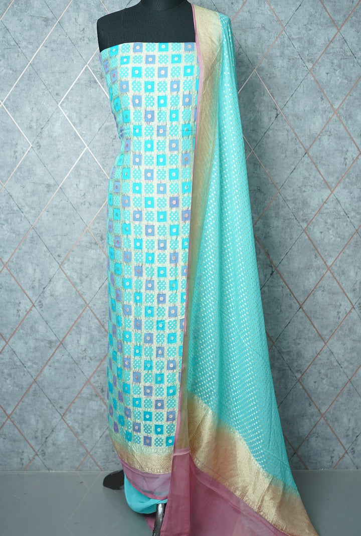 Georgette Banarasi salwar TSS3897