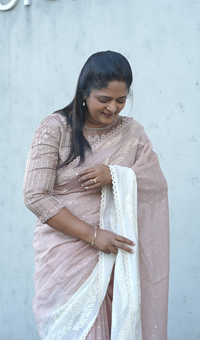 Chanderi Saree TPS0390