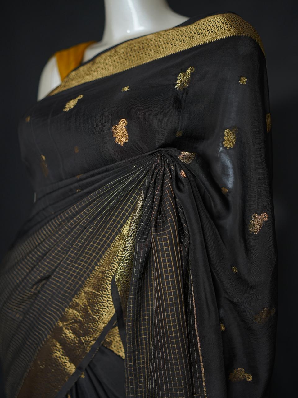 Semi-Silk Saree TSA3938