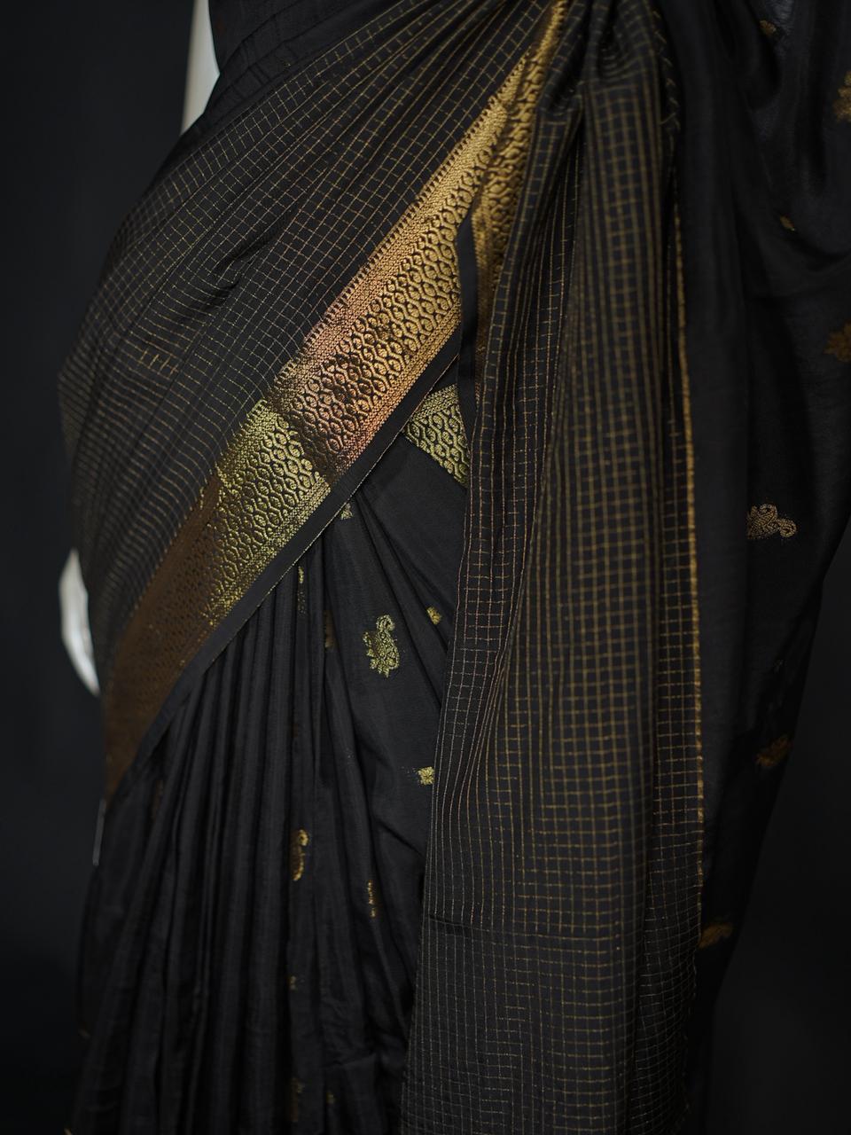 Semi-Silk Saree TSA3938